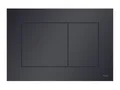 Produktbild: TECEnow WC-Betätigungsplatte für Zweimengentechnik, 9240407, Farbe: Schwarz Matt