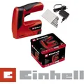 Produktbild: Einhell - Akku-tacker Tc-ct 3,6 Li (3,6 V, 1,3 Ah, 30 Schüsse/min, Ergonomischer Softgrip, Sicherheitsnase, Lieferung Inkl. Metallbox, Ladegerät & 1000 Klammern)