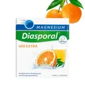 Produktbild: Magnesium-Diasporal 400 EXTRA Trinkgranulat Sticks - 20 Sticks | hochdosiertes Magnesiumcitrat | extra fruchtiger Orangengeschmack | bei erhöhtem Bedarf | vegan, zucker- & glutenfrei