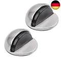 Produktbild: LouMaxx Türstopper Boden selbstklebend - 2er Set Tür Stopper Edelstahl-Optik - T