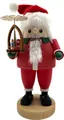 Produktbild: Richard Glaesser Nussknacker Santa mit Pyramide, Höhe 21cm, Handwerkskunst original Erzgebirge