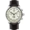 Produktbild: Zeppelin 8680-3 Alarm Chronograph 100 Jahre Herrenuhr 43mm 5ATM - Weiß