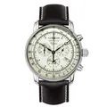 Produktbild: Zeppelin 8680-3 100 Jahre Silberfarbendes Zifferblatt Chronograph Uhr