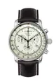 Produktbild: Zeppelin 100 Jahre Zeppelin Chronograph Fliegeruhr 8680-3 Lederband 42 mm