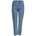 Produktbild: ONLY 7/8-Jeans (1-tlg) Fransen blau 26