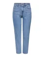 Produktbild: ONLY Straight Fit Jeans Damen Hohe Taille ONLEMILY