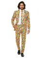 Produktbild: Opposuits Partyanzug Confetteroni Anzug Kostüm - für Karneval Fasching, Be happy with Konfetti: Herrenanzug für die bunten Momente des Lebens