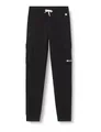 Produktbild: Champion Kinder und Jugendliche Legacy Icons B-Ultralight Spring Terry C-Logo Rib Cuff Cargo Trainingshose, Schwarz, 13-14 Jahre