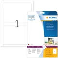 Produktbild: HERMA 5037 DVD-Einleger A4 273x183 mm weiß Karton perforiert nicht klebend 25 St