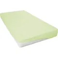 Produktbild: Spannbetttuch, Hellgrün, Textil, 190x200 cm, Oeko-Tex® Standard 100, Oeko-Tex® Made IN Green, bügelfrei, weich und anschmiegsam, spielend leicht zu überziehen, absolut faltenfreier Sitz, allerhöchster Komfort, Schlaftextilien, Bettwäsche, Bettlaken, Spannbettlaken