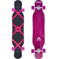 Produktbild: Apollo Dancer Longboard Papua, 46 x 9,5 Zoll, ABEC 9 Kugellager, stylische Longboards, perfekt zum Dancing für Profis und Anfänger, Komplettboard für Tricks und Moves Aller Art, Cruiser Longboard