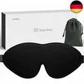 Produktbild: 3D Schlafmaske für Herren und Frauen, onaEz 2022 Verbesserte Total Licht