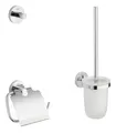 Produktbild: Grohe GROHE WC-Set Essentials - 40407 - WC Garnitur - 3-teilig - chrom