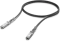 Produktbild: UbiQuiti 10 GBase Direktanschlusskabel SFP+ zu 1 m 4.2 mm passiv Schwarz (UACC-DAC-SFP10-1M)