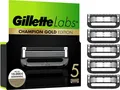 Produktbild: Gillette Labs Rasierklingen 5 Ersatzklingen mit Reinigungs-Element