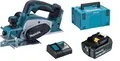 Produktbild: Makita DKP180Z Akku-Hobel 18V Set DKP180 + 1x Akku 18V 5Ah + Lader + Makpac 3