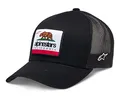 Produktbild: Alpinestars Cali 2.0 Hat Baseballkappe Herren Trucker mit hinten Schnappverschluss, Schwarz