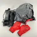 Produktbild: AVENTERA® Boxsack Kinder 3-12 Jahre (160cm mit LERNEFFEKT) - 4-in-1 Set [Boxsack
