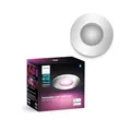 Produktbild: Philips Hue White & Color Ambiance Xamento recessed spotlights 1 Pack, dimmable Bathroom Lights for Hue Lighting System with 16 Million Colours, Intelligent Light Control via Voice and app, aluminium