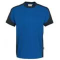 Produktbild: Hakro T-Shirt Contrast Performance 290-10 royalblau/anthrazit Gr. S