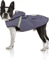 Produktbild: Hunderegenmantel - Wasserdichter Hundemantel mit Kapuze und Reflektoren für t...