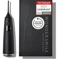 Produktbild: Wondersmile Munddusche Waterflow - SmoothFlow-Technologie für optimale Zahn- & Zahnfleischpflege (All Black) - 100 Tage risikofrei testen