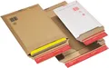 Produktbild: ColomPac Versandtasche, aus brauner Wellpappe Innenmaße: (B)570 x (T)420 x (H)-50 mm - 25 Stück (CP 010.09)
