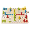 Produktbild: goki 56710 Brettspiel Ludo, basic., bunt (1 Stück)