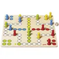 Produktbild: Goki Brettspiel 56710 Ludo basic, ab 4 Jahre, 2-4 Spieler