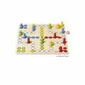 Produktbild: Goki Brettspiel Ludo aus Holz Familienspiel Gesellschaftsspiel