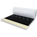 Produktbild: Fdm - Topper 90x200 Cm Matratzenauflage Mit Hr-schaum Latex 7 Cm Schoner H3