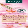 Produktbild: KNEIPP pflegendes Massageöl Mandelblüten hautzart 100 ml