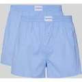 Produktbild: Tom Tailor Boxershorts aus Baumwolle im 2er-Pack in Hellblau, Größe M