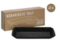 Produktbild: CreaTable - Streat Food - Tray Kebab 2-tlg (Schwarz)