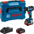 Produktbild: Bosch GSR 18V-90 C Professional - Bohrer/Schrauber - schnurlos - 2 Geschwindigkeiten - Bohrfutterschlüssel 13 mm - 64 N.m - 2 Akkus, Ladegerät enthalten - 18 V (06019K6003)