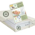 Produktbild: Softsan Encasing für Matratzen aus Bio Baumwolle | bis 25 cm Höhe | Schutzbezug für Allergiker| Anti Milben Schutzbezug | Weltneuheit | Viele Größen (80 x 200 x 25 cm)