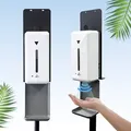 Produktbild: Toolbrothers - Kontaktloser Automatischer Desinfektionsspender Sensor Stehend, 1000ml Tank, Höhenverstellbar, Netz- Und Batteriebetrieb Für Öffentliche Einrichtungen