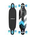 Produktbild: Apollo Longboard Matei Special Edition Komplettboard mit High Speed ABEC Kugellagern inkl. Skate T-Tool, Drop Through Freeride Skaten Cruiser Boards