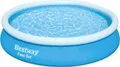 Produktbild: Bestway Fast Set Aufstellpool ohne Pumpe Ø 366 x 76 cm, blau, rund - 5.377 Liter