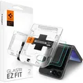Produktbild: Glas für die Handyhülle für Galaxy Z Flip7 FE / Z Flip6, Spigen Glas.tR EZ Fit 2-Pack, Transparent