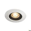 Produktbild: Weiß Badezimmerlampe Moderne Einbauleuchte downlight Lampe 1x5W/GU10 IP20/IP65