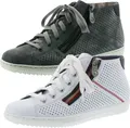Produktbild: Rieker L9427 Damen Schnürschuhe Schnürboots Halbschuhe, Größe:38 EU, Farbe:Weiß