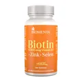 Produktbild: Biotin + Zink + Selen - 365 BiotinTabletten hochdosiert mit 12.500 mcg Vitami...