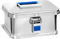 Produktbild: ALUTEC Aluminiumbox Comfort 6 (Inhalt 6 l, Innenmaße (LxBxH) 250 X 180 X 125 mm, Staub-/spritzwassergeschützt, Werkzeugbox, Aufbewahrungskiste, Gewicht 1,44 kg) 12006