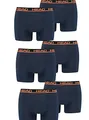 Produktbild: HEAD Men Boxershort Basic Boxer 6er Pack, Größe:L;Farbe:Peacoat/orange (493)
