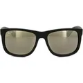 Produktbild: Ray-Ban Sonnenbrille Justin 4165 622/5A Schwarz-Gold-Spiegel