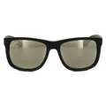 Produktbild: Ray-Ban Sonnenbrille Justin 4165 622/5A Schwarz Gold Spiegel