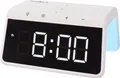 Produktbild: Nedis, Wecker mit Qi Wireless Charger 15W und Snooze WCACQ30WT, Weiß