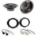 Produktbild: Focal ICU165 Koaxial Lautsprecher 2-Wege Einbauset für Ford Focus 2 C-Max Kuga - Schwarz
