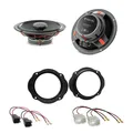 Produktbild: Focal ICU165 Koaxial Lautsprecher 2-Wege Einbauset für Ford Focus 2 C-Max Kuga